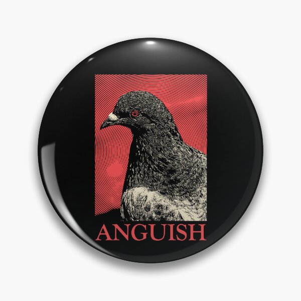 Item preview, Anguish Pigeon designed and sold by VintageMedatsu.
