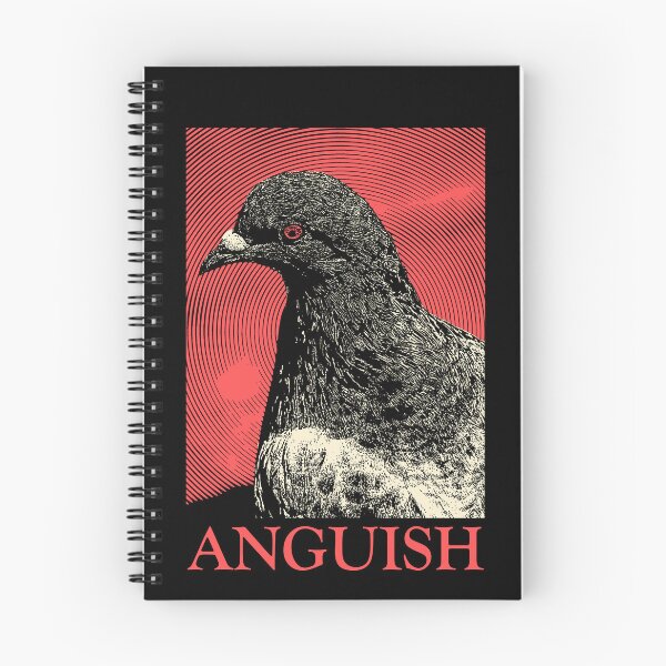 Item preview, Anguish Pigeon designed and sold by VintageMedatsu.