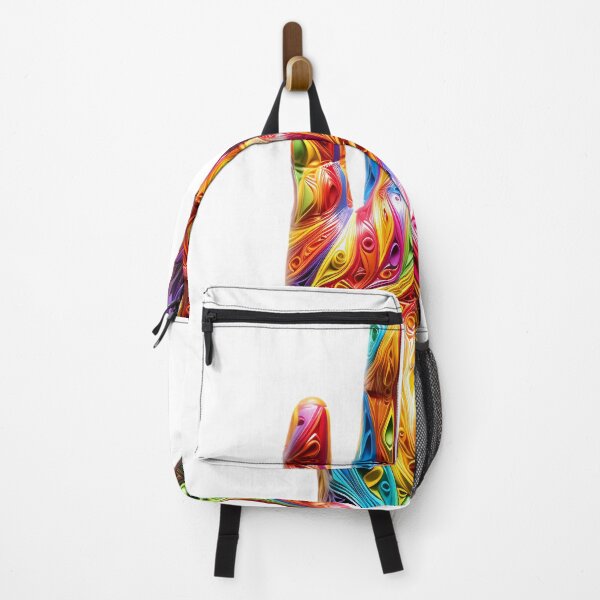 Item preview, Colorful rainbow hand wow designed and sold by Linework Studio.