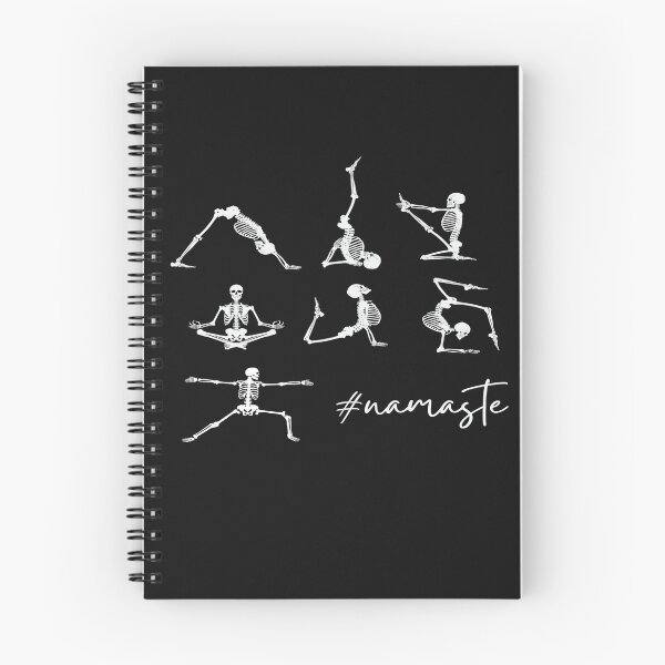 Item preview, Skeletons Doing Yoga Poses designed and sold by adoredigitals.