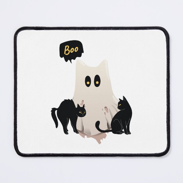 Item preview, Halloween Cat - Boo Ghost designed and sold by thesocialcactus.