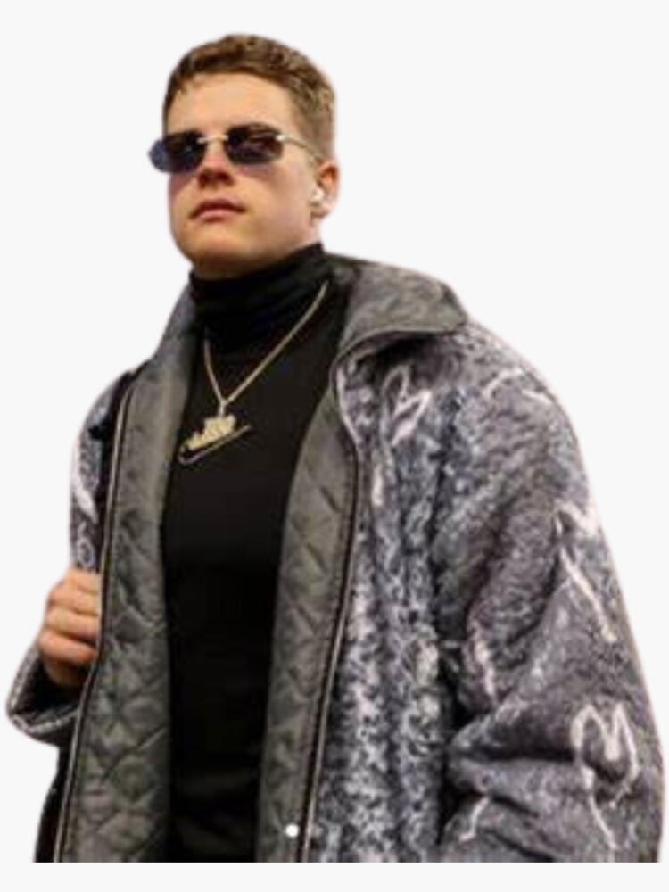 Thumbnail 3 von 3, Sticker, Joe Burrow Sonnenbrille designt und verkauft von god12345.