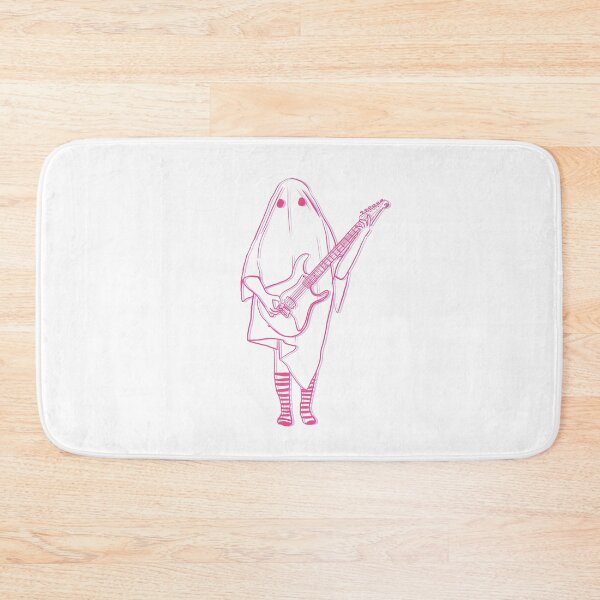 Item preview, Trippy Pink Ghost Playing Guitar designed and sold by luchik-and-co.