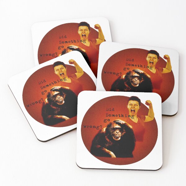 Item preview, The monkey thinks about the angry woman designed and sold by Bigrow.