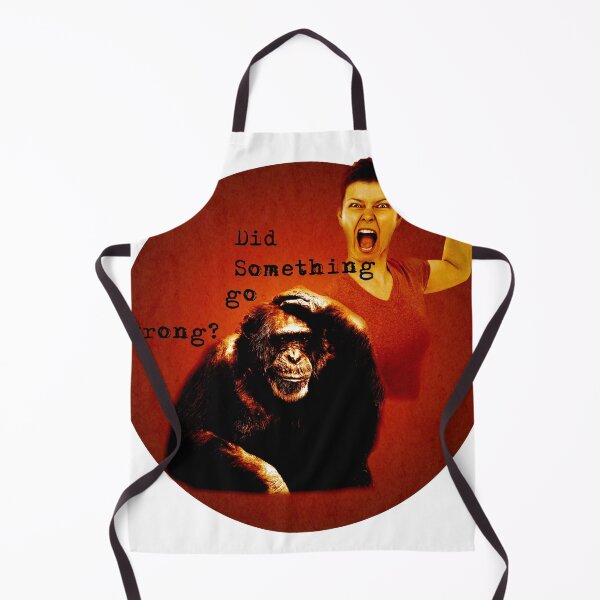 Item preview, The monkey thinks about the angry woman designed and sold by Bigrow.