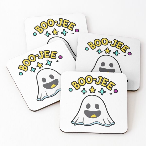 Item preview, BOO-JEE Cute Ghost  designed and sold by ColorFlick.