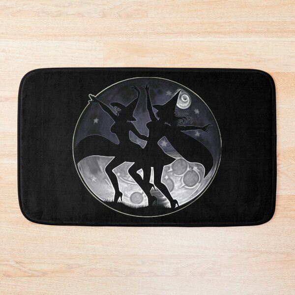 Item preview, Two Witches Dancing in the Moonlight designed and sold by designs-by-ann.