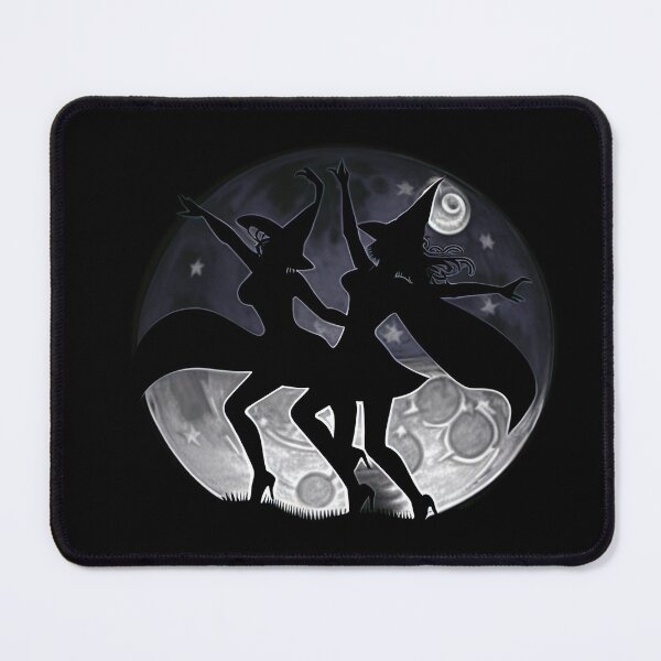 Item preview, Two Witches Dancing in the Moonlight designed and sold by designs-by-ann.