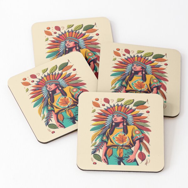 Item preview, Native Autumn, Indigenous people's day designed and sold by UrbanGraphixs.