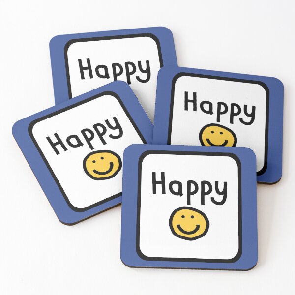 Item preview, Happy with Smiley Face Sign designed and sold by ellenhenry.
