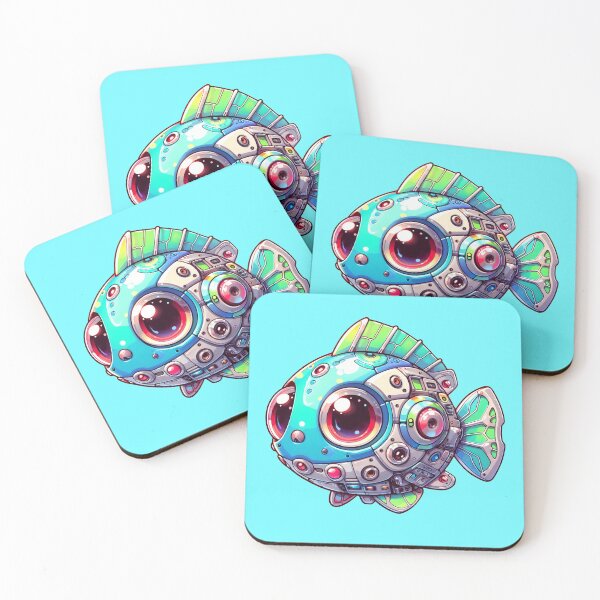 Item preview, Robo-Tropical Fish! designed and sold by kukamatsu.