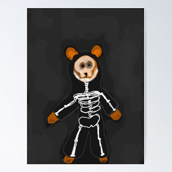 Item preview, Skeleton Bear designed and sold by DancingCreek.
