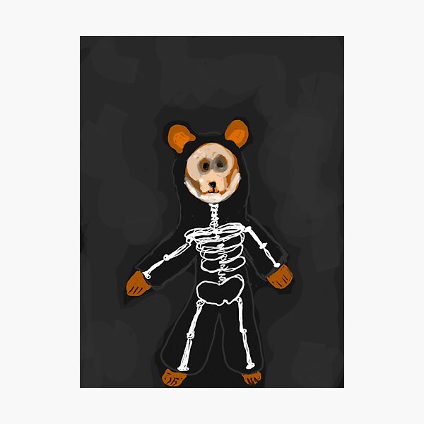 Item preview, Skeleton Bear designed and sold by DancingCreek.