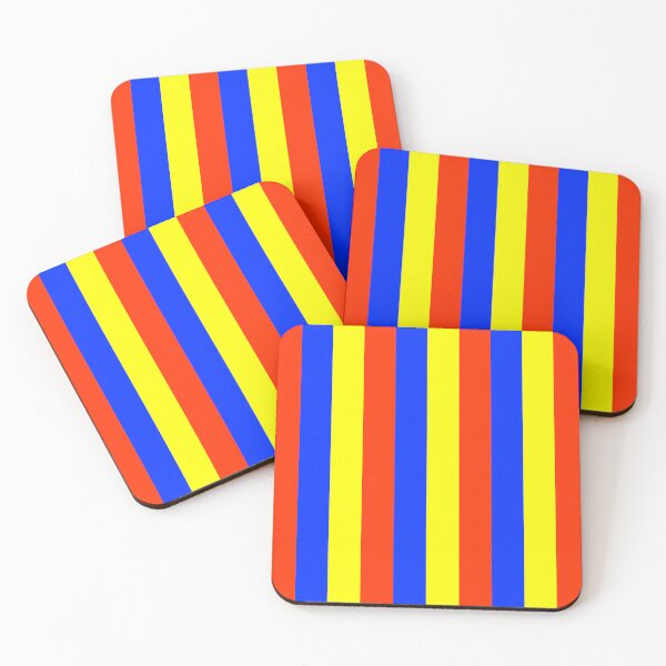 Item preview, Primary Colors Stripes designed and sold by Echotone.