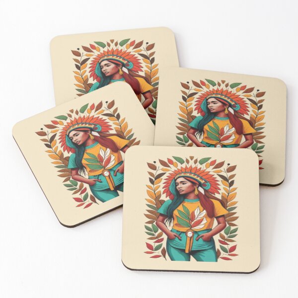 Item preview, Native Autumn, Indigenous people's day designed and sold by UrbanGraphixs.