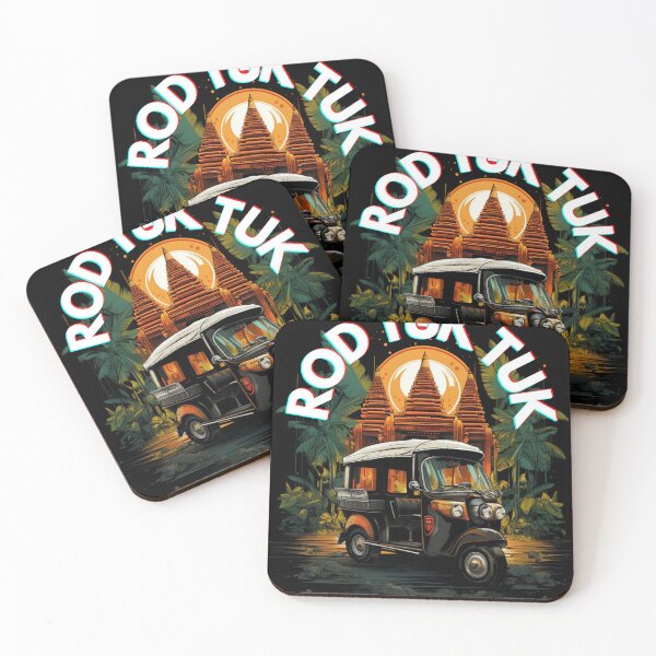 Item preview, ROD TUK TUK T-shirt ready to travel designed and sold by PawinaK.