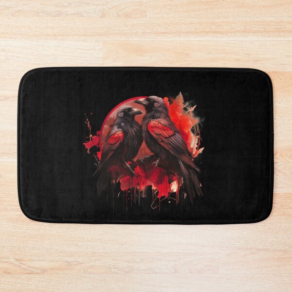 Item preview, Odin Ravens Huginn and Muninn Norse Mythology designed and sold by Chmielayka.