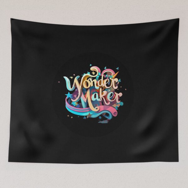 Item preview, Wonder Maker - Rainbow and Stars designed and sold by HanaiPrint.