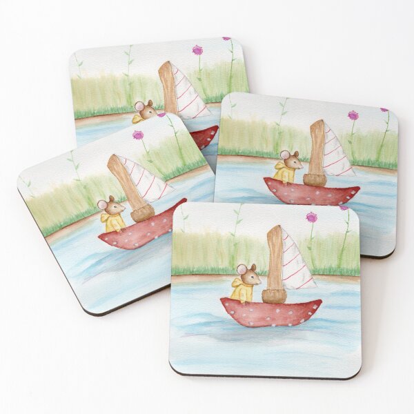 Item preview, Mouse in the Homemade Boat designed and sold by cwalsman001.