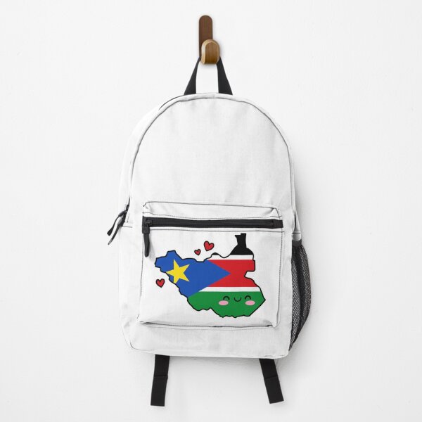 Item preview, South Sudan Flag Map Smile with Love designed and sold by pixelsparkzone.