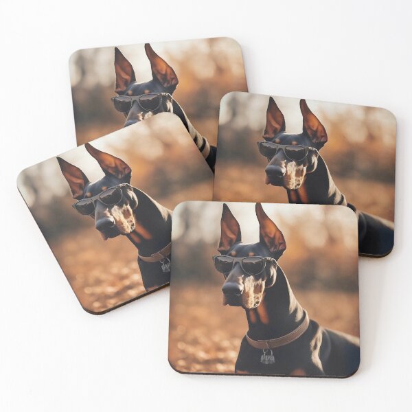 Item preview, Cool Natural Ear Doberman Dog designed and sold by yourwelcomee.