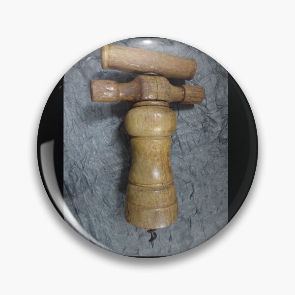 Item preview, Old wooden corkscrew designed and sold by walterfest.