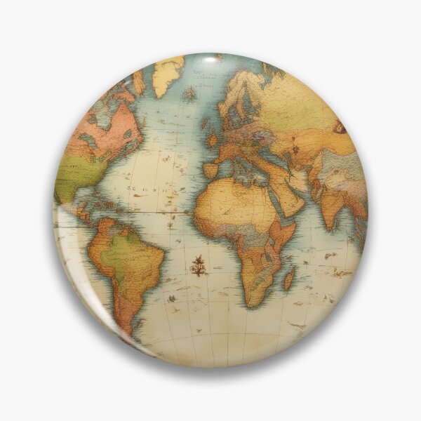 Item preview, World Uncharted: A Modern Artistic Rendition of Classic Cartography designed and sold by The-Library.
