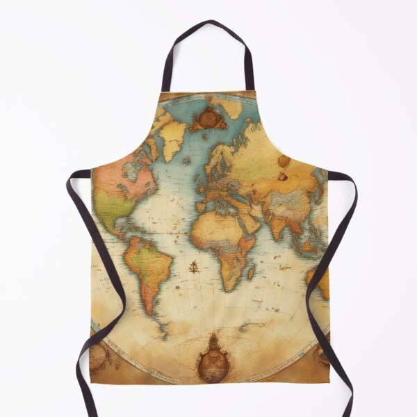 Item preview, World Uncharted: A Modern Artistic Rendition of Classic Cartography designed and sold by The-Library.