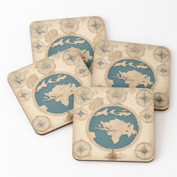 Item preview, Earth Reinterpreted: A Bold Artistic Spin on Traditional World Maps designed and sold by The-Library.