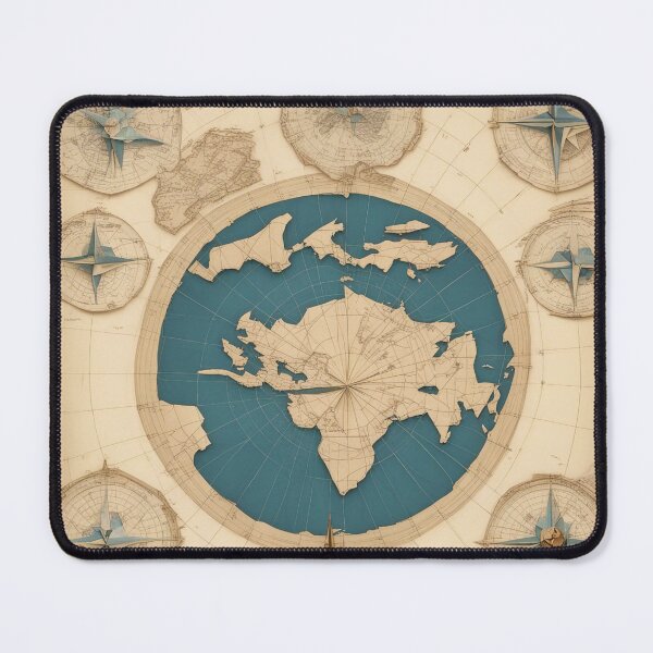 Item preview, Earth Reinterpreted: A Bold Artistic Spin on Traditional World Maps designed and sold by The-Library.