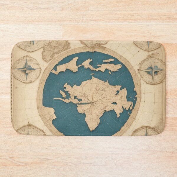 Item preview, Earth Reinterpreted: A Bold Artistic Spin on Traditional World Maps designed and sold by The-Library.