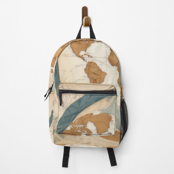 Item preview, Cartographic Canvas: The World Map Revived with Modern Artistry designed and sold by The-Library.