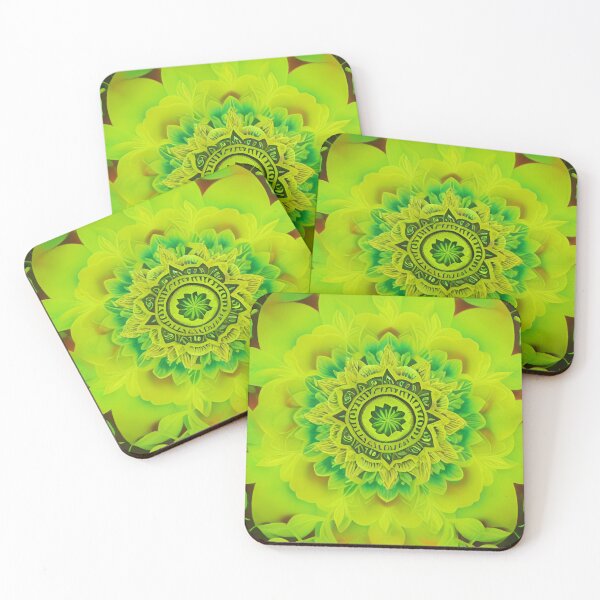 Item preview, Green mandala designed and sold by Reset Retreat.
