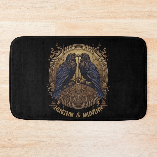 Item preview, Odin Ravens Huginn and Muninn Norse Mythology designed and sold by Chmielayka.