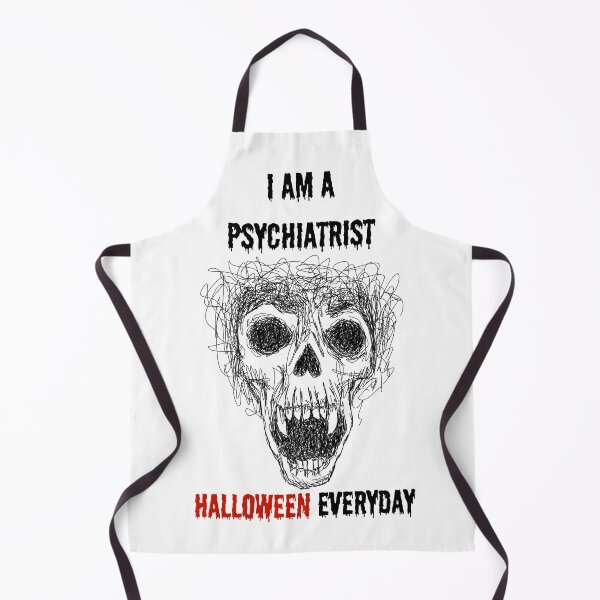 Artikelvorschau, Psychiater Halloween entworfen und verkauft von SunnyFunnyArt.