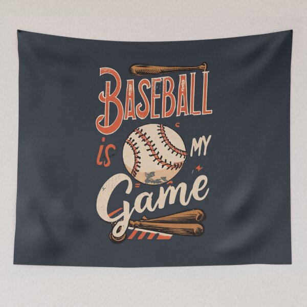 Item preview, Baseball is My Game designed and sold by GoodOldVintage.