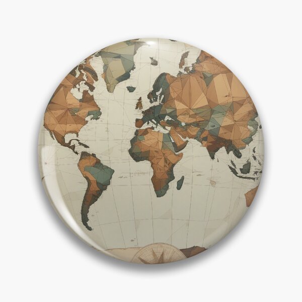 Item preview, New Horizons: The Timeless World Map Re-Envisioned for Today's Adventurer designed and sold by The-Library.
