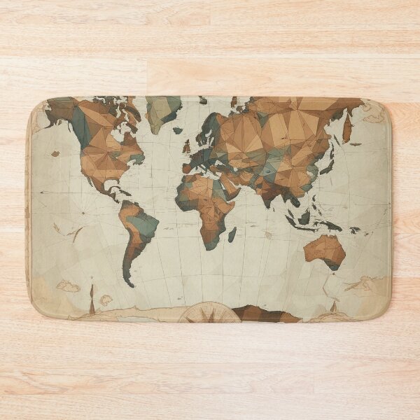 Item preview, New Horizons: The Timeless World Map Re-Envisioned for Today's Adventurer designed and sold by The-Library.