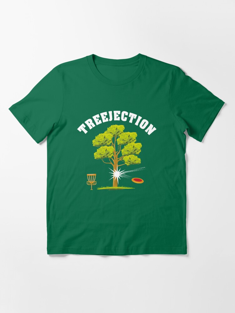 Alternate view of Treejection - Funny Disc Golf Quotes Gift Essential T-Shirt