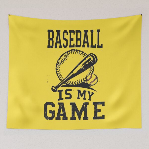 Item preview, Baseball is My Game designed and sold by GoodOldVintage.