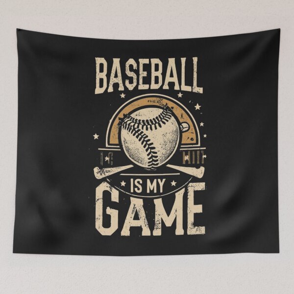 Item preview, Baseball is My Game designed and sold by GoodOldVintage.