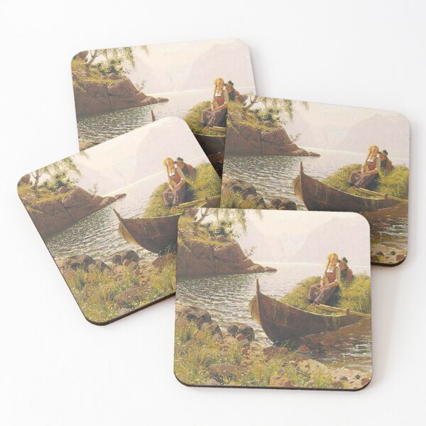 Item preview, Hans Gude - In Calm Water designed and sold by tomorrowsart.