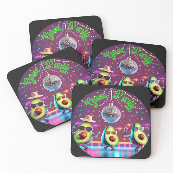 Item preview, Guac - Party : Avocado Disco Party designed and sold by HanaiPrint.
