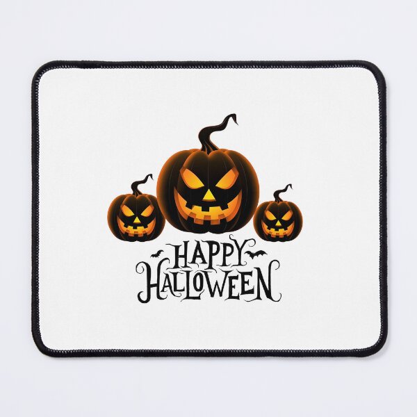 Item preview, Spooky Jack o' Lanterns Halloween black letters designed and sold by Remek-Design.