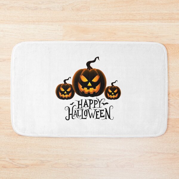 Item preview, Spooky Jack o' Lanterns Halloween black letters designed and sold by Remek-Design.