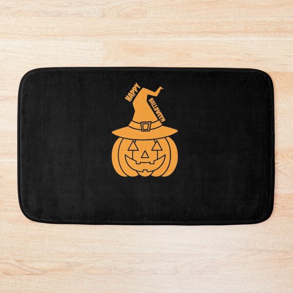 Item preview, Minimalistic Happy Halloween Pumpkin designed and sold by Lab4YourStyle.