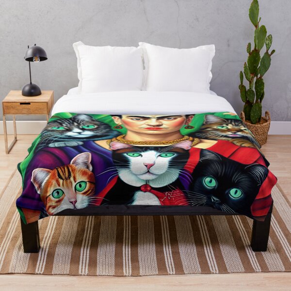 Item preview, Frida with Cats designed and sold by GooGooPop.