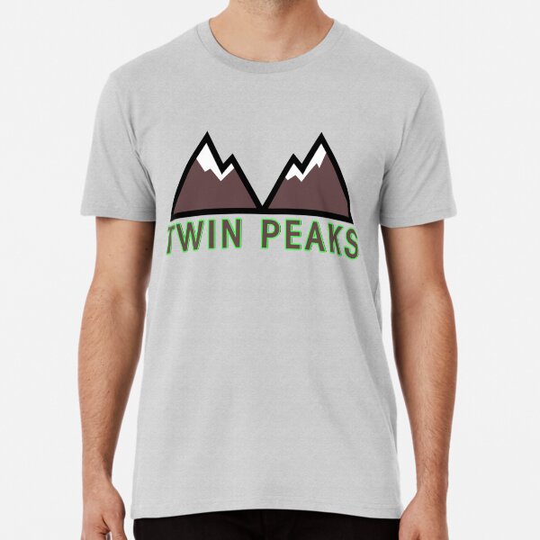 Item preview, Twin Peaks green and brown title designed and sold by SideSignal.