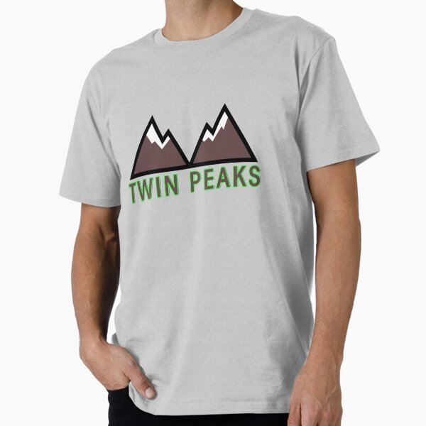 Item preview, Twin Peaks green and brown title designed and sold by SideSignal.