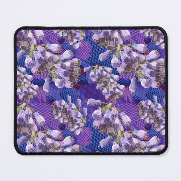 Item preview, Bluebells over fishnet designed and sold by Glory-Bee.